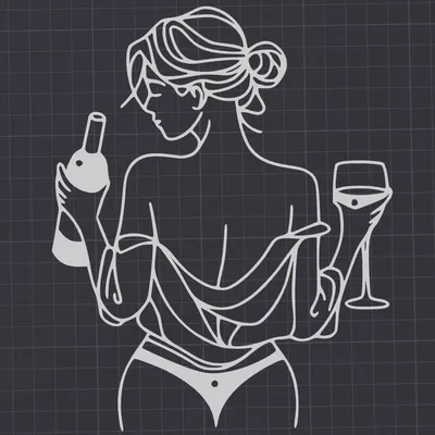 Tranh Treo Tường Hình Bóng Người Phụ Nữ