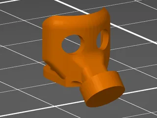 Mặt nạ phòng độc (cho Lego minifigures) - Image 1