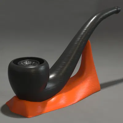 Tẩu Thổi Bong Bóng "Over Engineered" Kèm Chân Đế