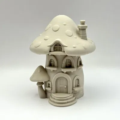 Nhà Nấm Fantasy Đầy Phép Thuật