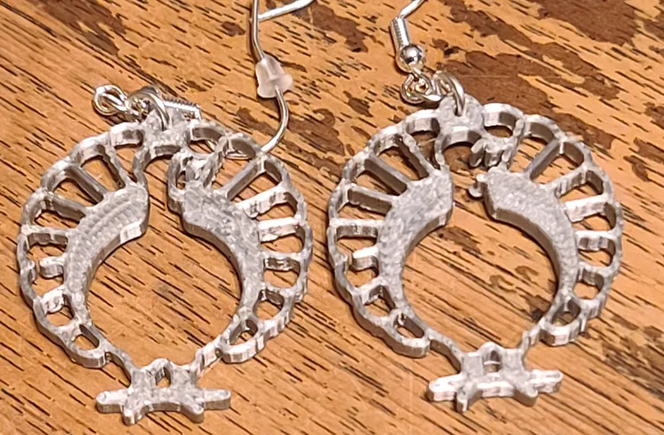 Bông Tai Hình Gà Tây - Image 2