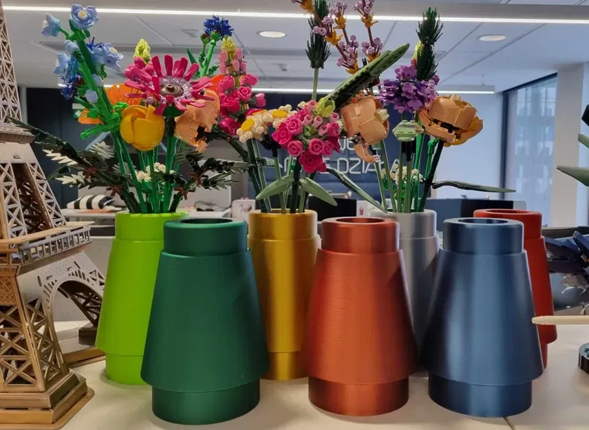 Chậu hoa cho hoa LEGO - Image 4