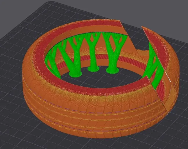 Chân đế điện thoại hình lốp xe (Bộ sưu tập TireStyle Zeciortech) - Image 2