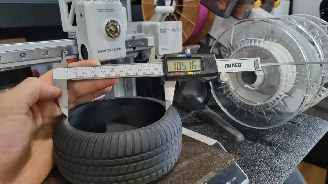 Chậu hoa hình lốp xe (BST TireStyle của Zeciortech) - Image 4