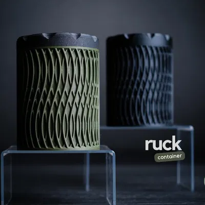 Hộp đựng có nắp vặn ruck