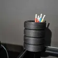Kệ bút hình lốp xe (Bộ sưu tập TireStyle của Zeciortech) - Thumbnail 3