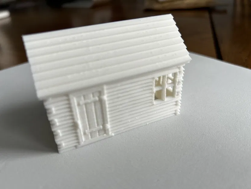 Nhà Gỗ Timber Shed - Mô hình Wargame 28mm - Image 4