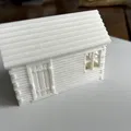 Nhà Gỗ Timber Shed - Mô hình Wargame 28mm - Thumbnail 4