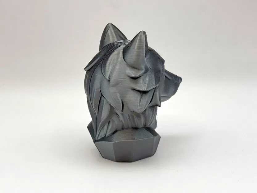 Tượng Đầu Sói Trang Trí - Image 4