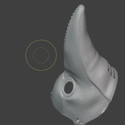 Mặt Nạ Bác Sĩ Dịch Hạch Chỉnh Sửa - Mỏ Dài Hơn