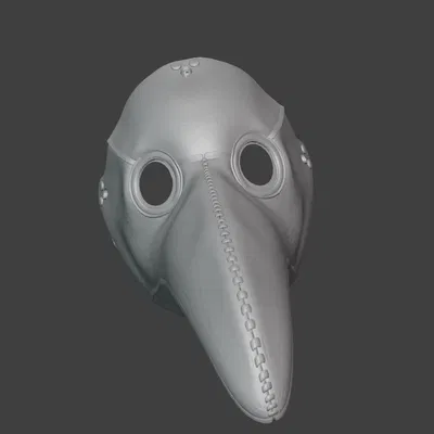 Mặt Nạ Bác Sĩ Dịch Hạch Chỉnh Sửa - Mỏ Dài Hơn