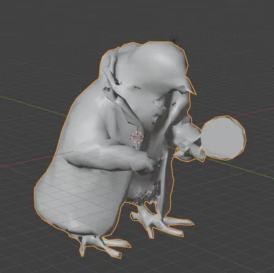 Mô Hình 3D Spioniro Golobiro