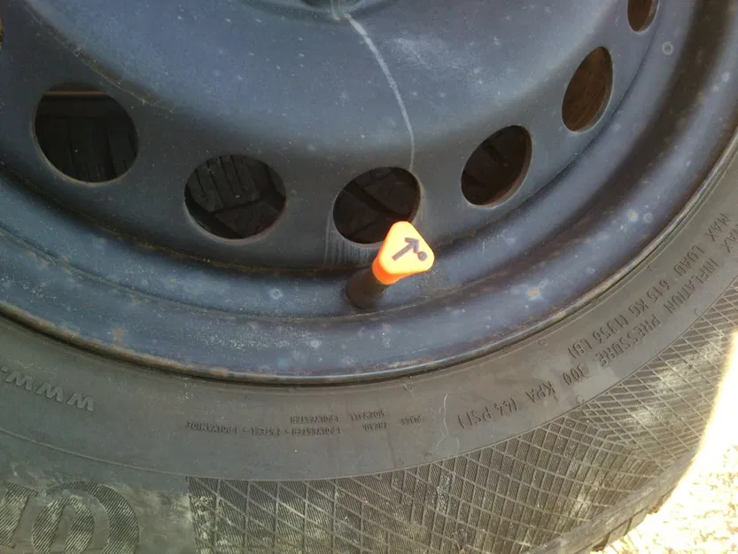 Nắp van lốp có vạch đánh dấu vị trí (Schrader) - Image 4