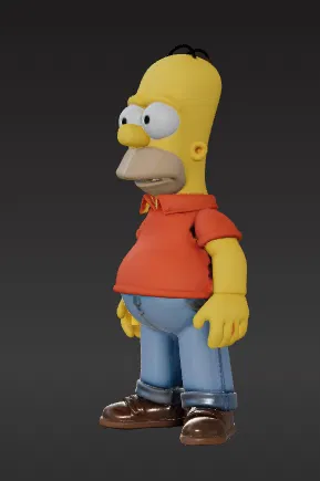 Mô hình Homer Simpson - Image 1