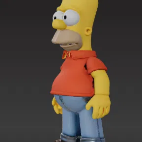 Mô hình Homer Simpson