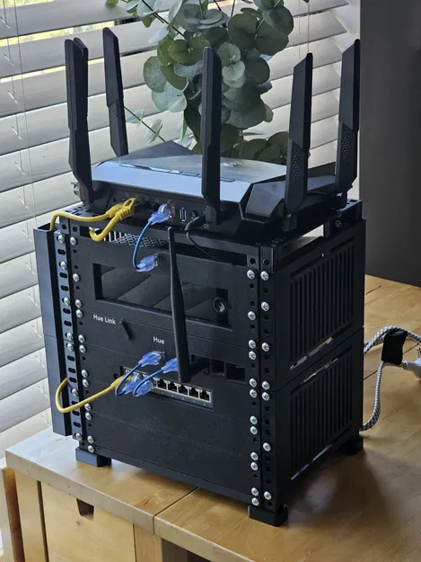 Giá đỡ máy chủ 10 inch dạng module - Đã sửa đổi - Image 1