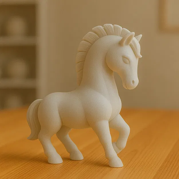 Mô hình Trang trí Ngựa 3D - Image 1