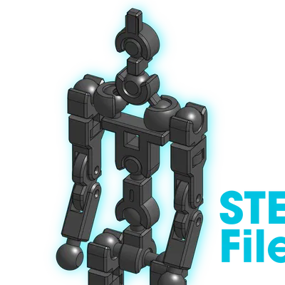 File STEP Khung Sườn Dummy 13