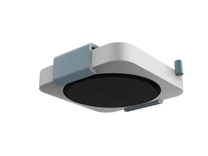 Giá treo Mac mini M1 dưới bàn tối giản (in trên bàn in nhỏ) - Image 2