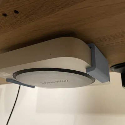 Giá treo Mac mini M1 dưới bàn tối giản (in trên bàn in nhỏ)