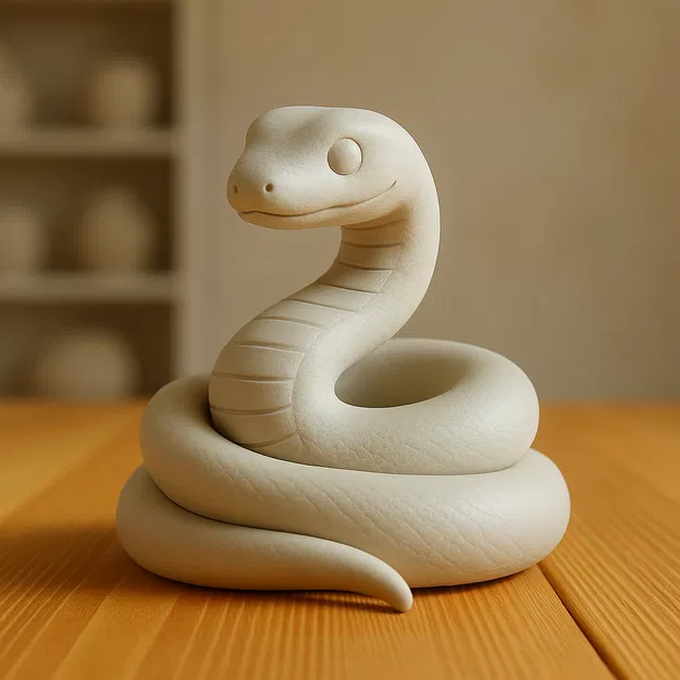 Mô Hình Rắn 3D - Image 1