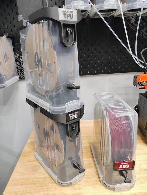 Hộp Đựng Filament Khô Bằng Hộp Ngũ Cốc Tối Ưu Phiên Bản 2025 - Image 2