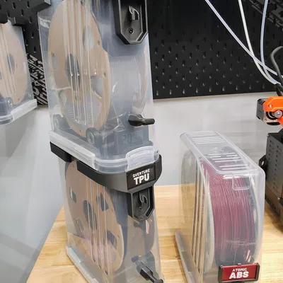 Hộp Đựng Filament Khô Bằng Hộp Ngũ Cốc Tối Ưu Phiên Bản 2025