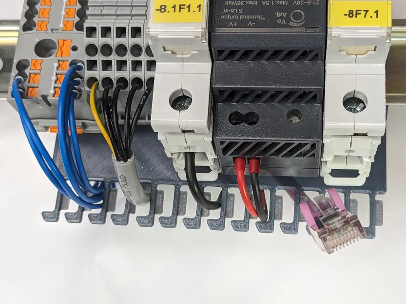 Kẹp Dây Cho Thanh DIN Rail - Image 1
