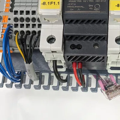 Kẹp Dây Cho Thanh DIN Rail