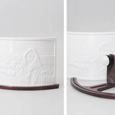 Chân đế đèn Lithophane