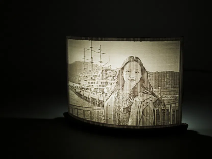 Chân đế đèn Lithophane - Image 2