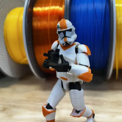 Mô hình 3D Dummy 13 Star Wars Clone Trooper Waxer