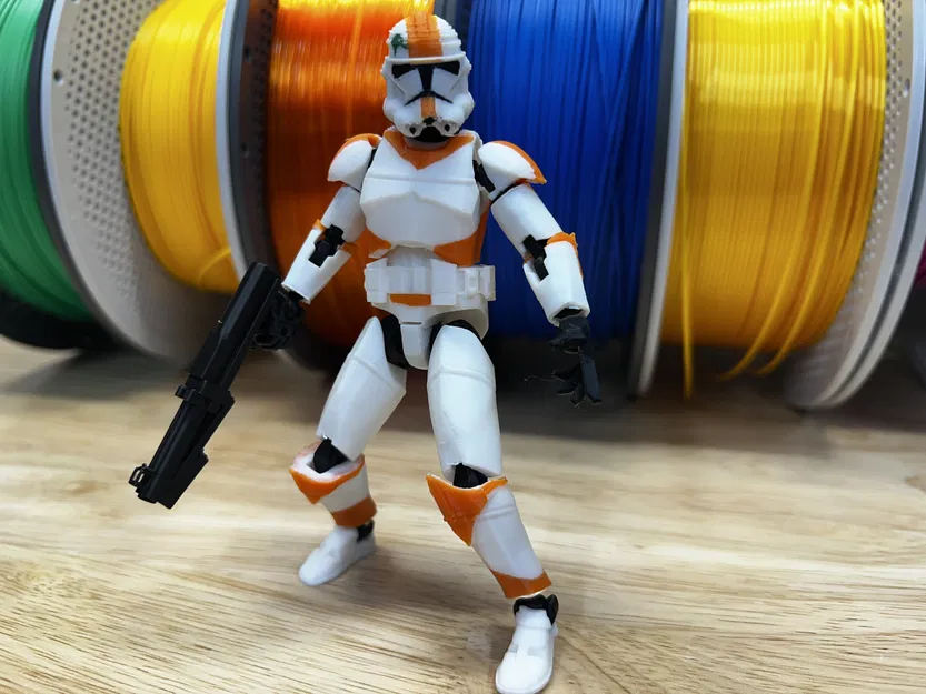 Mô hình 3D Dummy 13 Star Wars Clone Trooper Waxer - Image 4