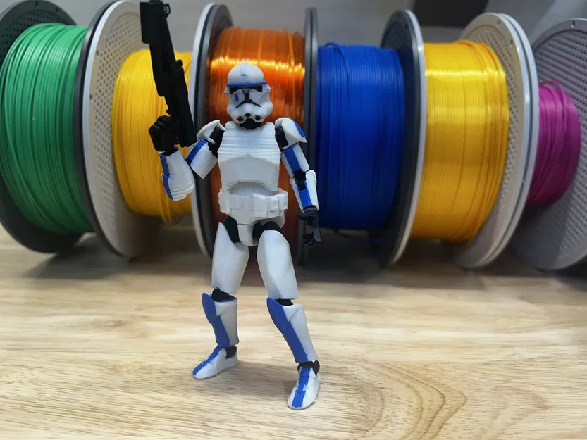 Mô Hình Dummy 13 Star Wars Clone Trooper Tup - Image 4