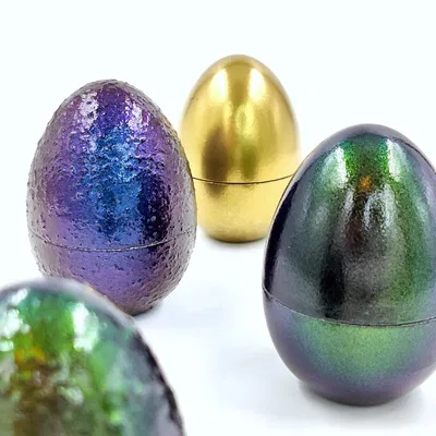 Trứng Phục Sinh Rỗng Có Ren Đơn Giản - Tuyệt Vời Để Giấu Quà!