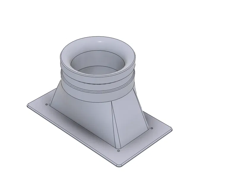 Ống Thông Gió Xả Core One 4" - Image 2