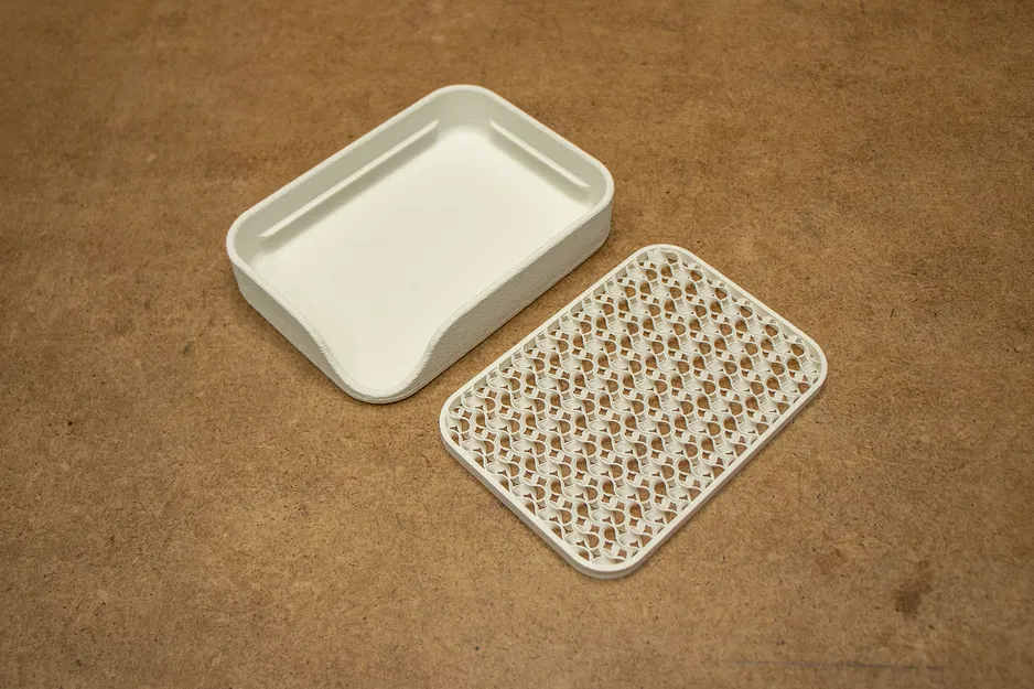 Khay Đựng Xà Bông/Mút Tự Làm Với Fuzzy Skin & Infill Tùy Chỉnh - Image 1