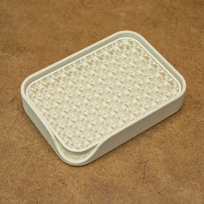 Khay Đựng Xà Bông/Mút Tự Làm Với Fuzzy Skin & Infill Tùy Chỉnh