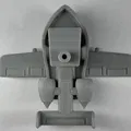 A-10 Benchy Fighter Jet - Mô hình máy bay chiến đấu Benchy độc đáo - Thumbnail 3