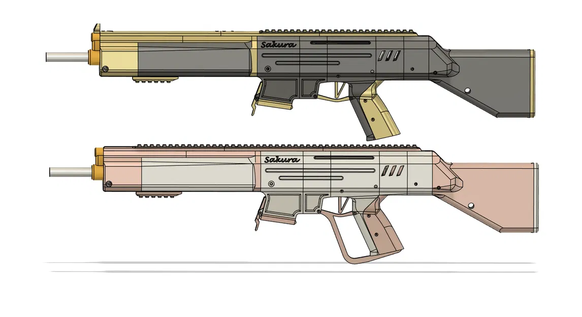 Sakura Short Dart Blaster - Image 1