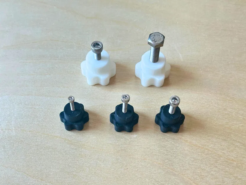 Đai Ốc Vặn Tay Hình Ngôi Sao M3 M4 M5 M6 M8 - Image 1