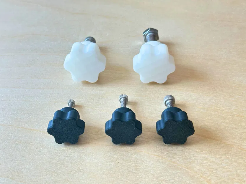 Đai Ốc Vặn Tay Hình Ngôi Sao M3 M4 M5 M6 M8 - Image 2