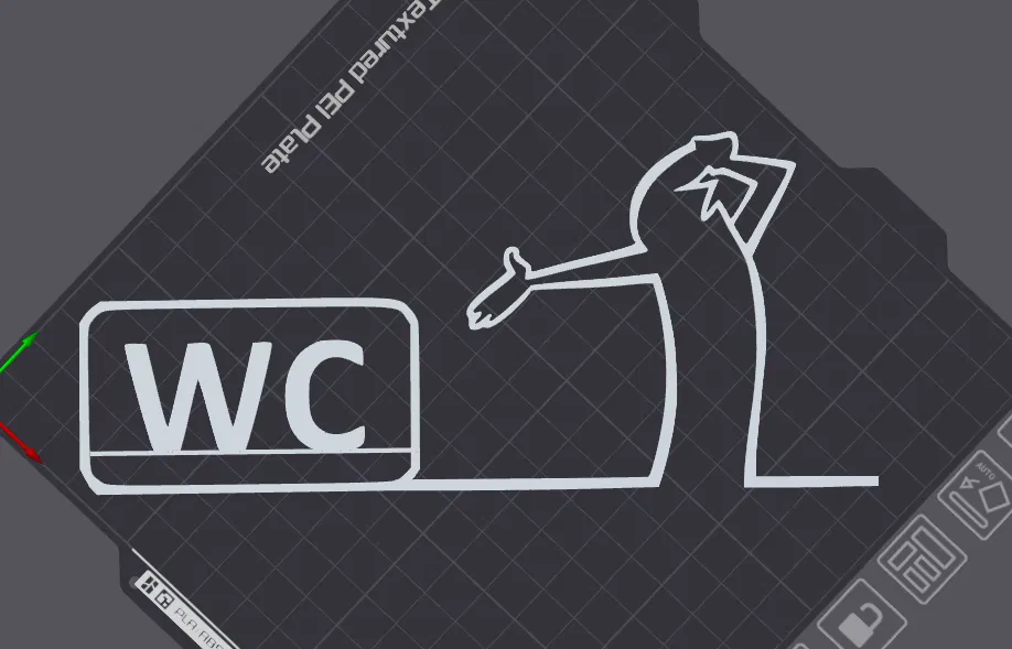 Móc treo cửa WC hình nhân vật 'La Linea' (Balum Balum) kinh điển - Image 2