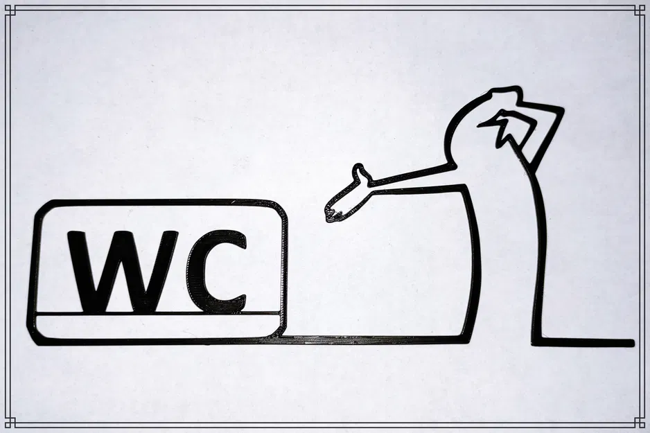 Móc treo cửa WC hình nhân vật 'La Linea' (Balum Balum) kinh điển - Image 3