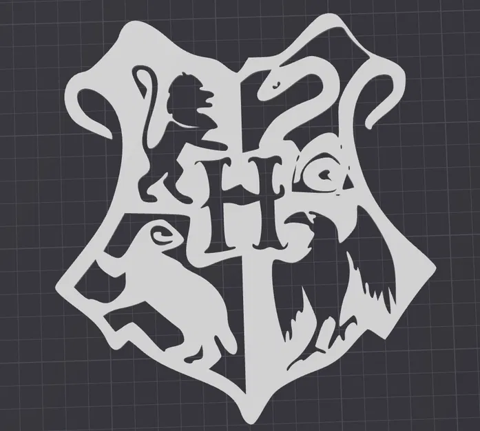 Tranh Treo Tường Logo Hogwarts - Image 1