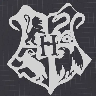 Tranh Treo Tường Logo Hogwarts
