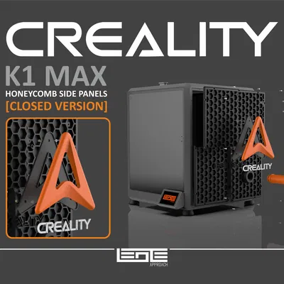TẤM ỐP HÔNG KÍN CREALITY K1max CÓ GIÁ ĐỠ CUỘN IN