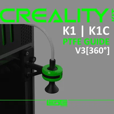 CREALITY K1 | K1C | K1SE - Hướng dẫn ống PTFE 360 độ