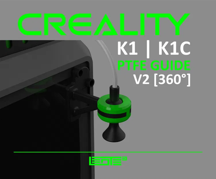 CREALITY K1 | K1C | K1SE - HƯỚNG DẪN ỐNG PTFE 180 ĐỘ - Image 2
