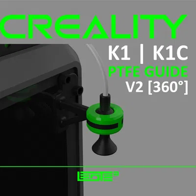 CREALITY K1 | K1C | K1SE - HƯỚNG DẪN ỐNG PTFE 180 ĐỘ